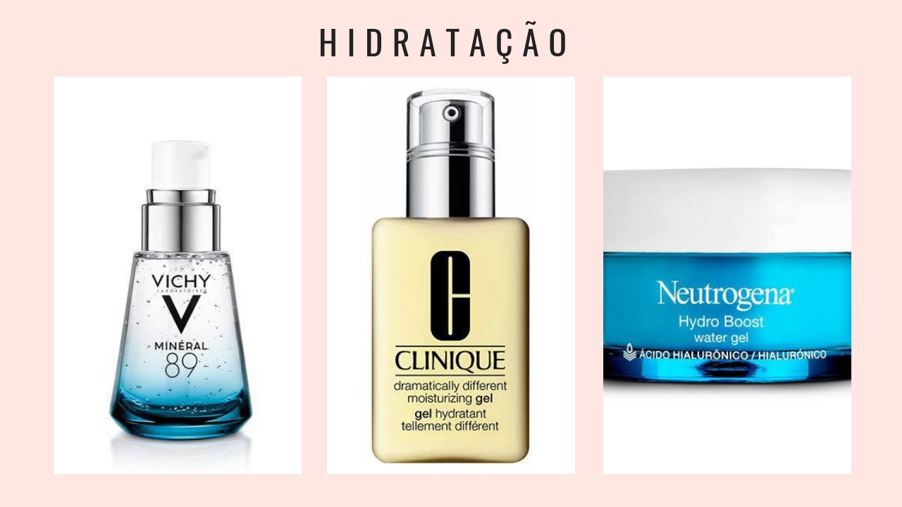 skin care: produtos hidratacao